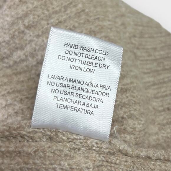 Hyacinth House Black & Tan Diamond Demi Turtleneck Size XS - Picture 5 of 7